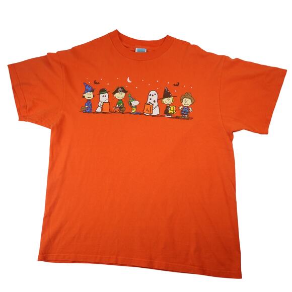 Vintage Peanuts Halloween Graphic T Shirt - Picture 2 of 9